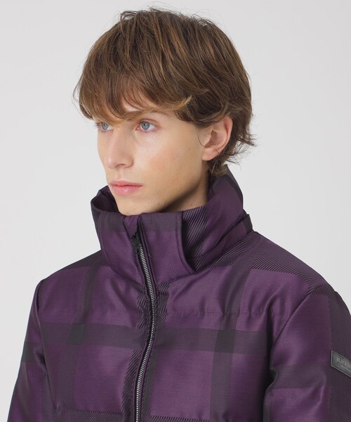 未使用級 希少XL ブラックレーベルクレストブリッジ ダウンジャケット チェック BLACK LABEL CRESTBRIDGE（ブラックレーベル クレストブリッジ