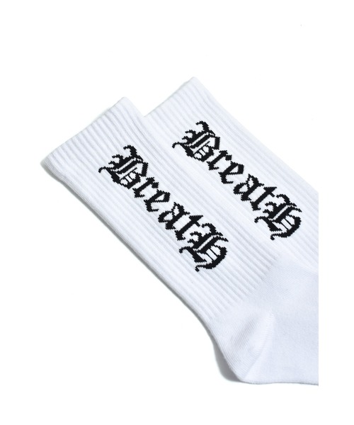 BREATH 靴下 OLD ENGLISH LOGO SOCKS 2PACK メンズ レディース