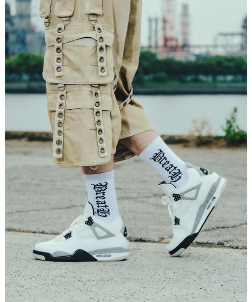 BREATH 靴下 OLD ENGLISH LOGO SOCKS 2PACK メンズ レディース