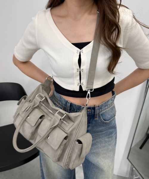 WEGO（ウィゴー） ショルダーバッグ バッグ WEGO/ポケットデザイン
