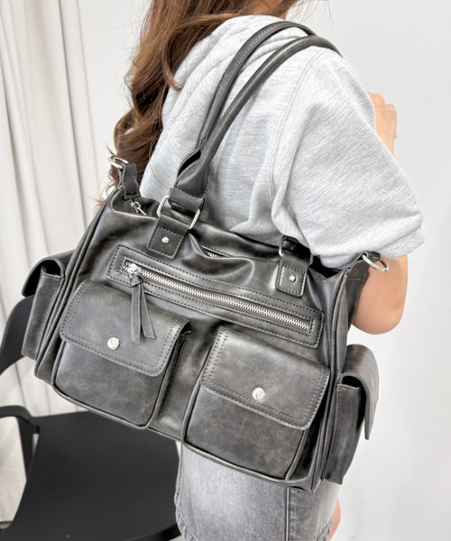 WEGO（ウィゴー） ショルダーバッグ バッグ WEGO/ポケットデザイン