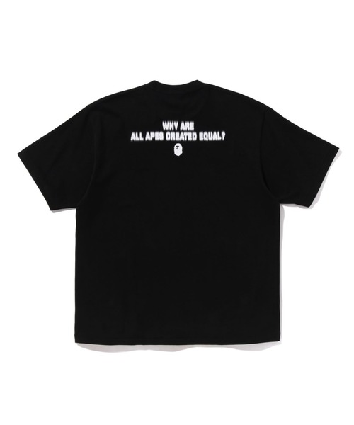 A BATHING APE（アベイシングエイプ） tシャツ PIXAL LOGO RELAXED FIT