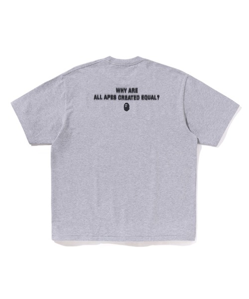 A BATHING APE（アベイシングエイプ） tシャツ PIXAL LOGO RELAXED FIT