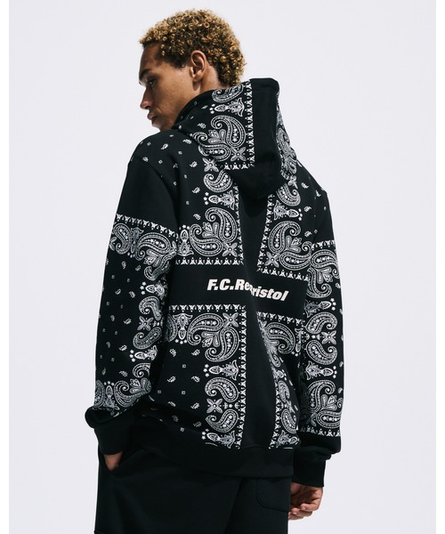 FCRB 26SS BANDANA SWEAT HOODIE バンダナ パーカー SOPH. | BANDANA SWEAT HOODIE(M BLACK):