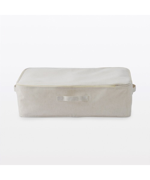無印良品（MUJI） 収納 ポリエステル麻 ソフトボックス 衣装ケース 約