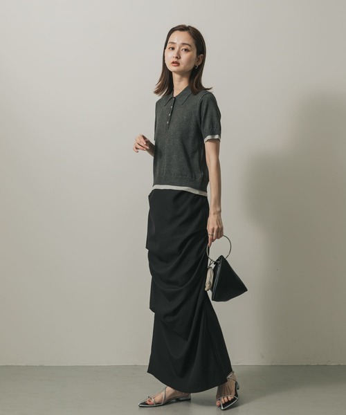「SENSE OF PLACE by URBAN RESEARCH」 半袖ニット ONE アイボリー レディース_画像8