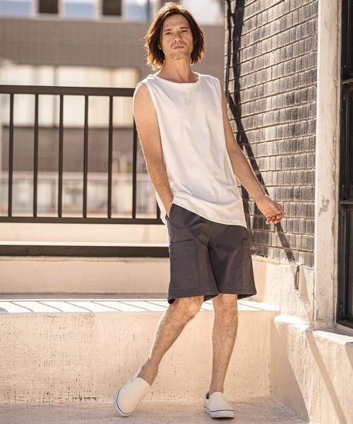 CAMBIO（カンビオ） タンクトップ mta597- Cool Touch USA Cotton