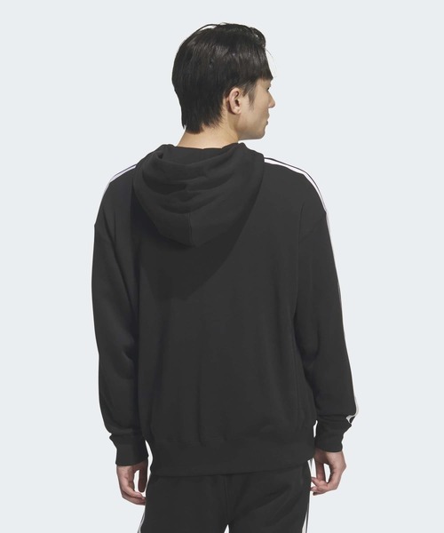 送料無料 新品 adidas M FI 3S DKフルジップパーカー＆パンツXL adidas（アディダス） パーカー エッセンシャルズ プラス ルーズ
