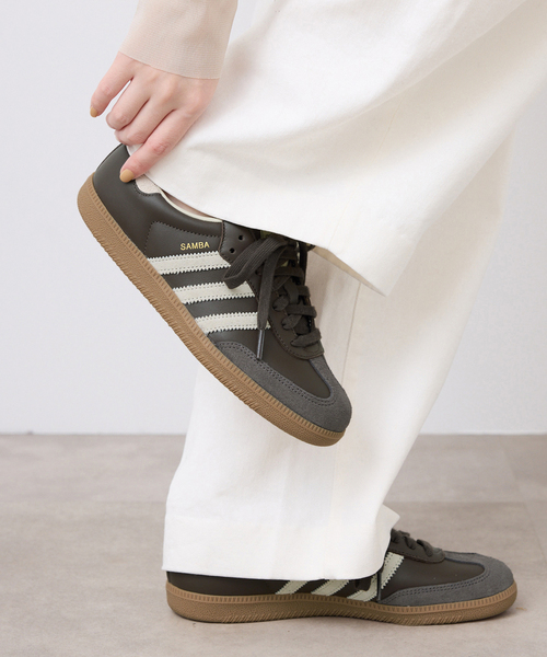 adidas（アディダス） スニーカー SAMBA OG W ID1481 レディース