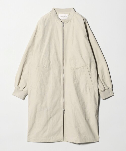 【ユナイテッドアローズ】コットンナイロン ロングブルゾン 　グレー 楽天市場】【SALE／50%OFF】コットンナイロン ロングブルゾン ＜A DAY