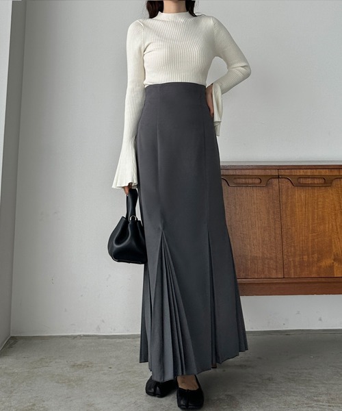 「Louere」 スカート X-LARGE ベージュ レディース_画像5