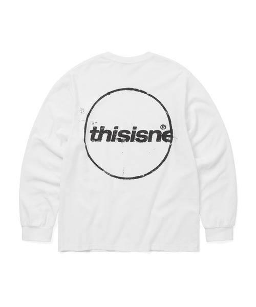 thisisneverthat（ディスイズネバーザット） tシャツ C-Logo Wale L/S