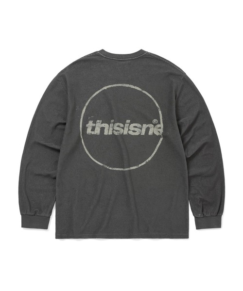 thisisneverthat（ディスイズネバーザット） tシャツ C-Logo Wale L/S