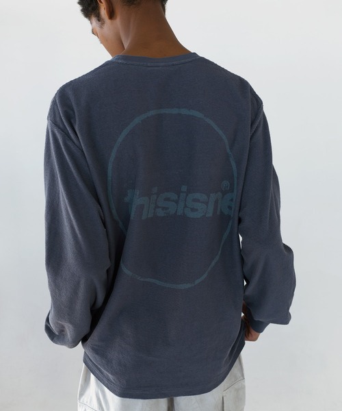thisisneverthat（ディスイズネバーザット） tシャツ C-Logo Wale L/S