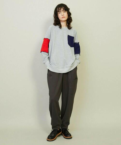 「FRAPBOIS」 長袖カットソー 2 グレー レディース_画像9