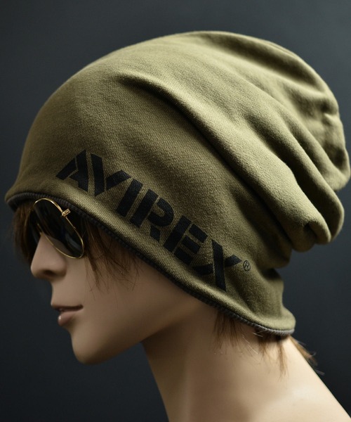 AVIREX（アヴィレックス） ニット帽 ニットキャップ AVIREX