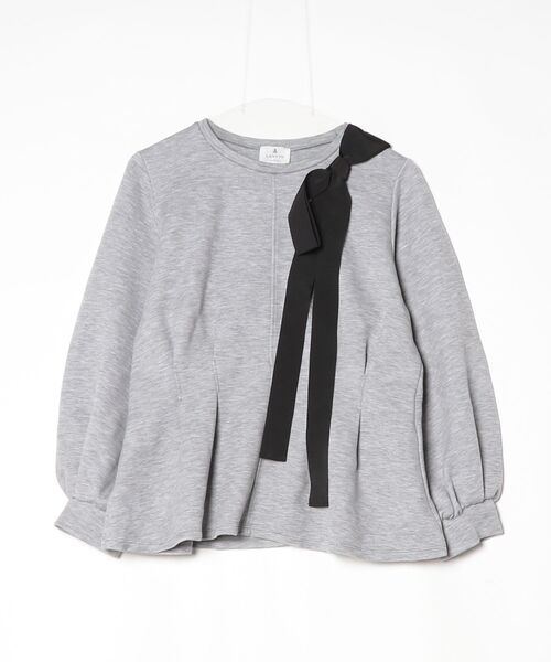 「LANVIN en Bleu」 長袖カットソー 38 グレー レディース