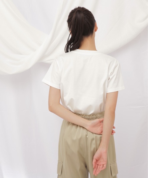 「JILL by JILL STUART」 半袖Tシャツ FREE ブラック レディース_画像6