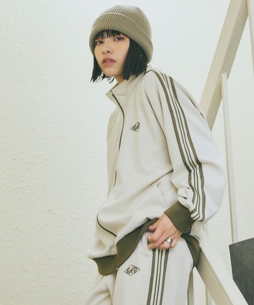 KANGOL SPORT 「KANGOL SPORT」 ジャージブルゾン M アイボリー