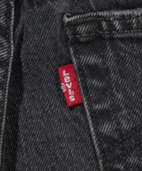 「501」 スキニーデニムパンツ 28inch ブラック レディース_画像4