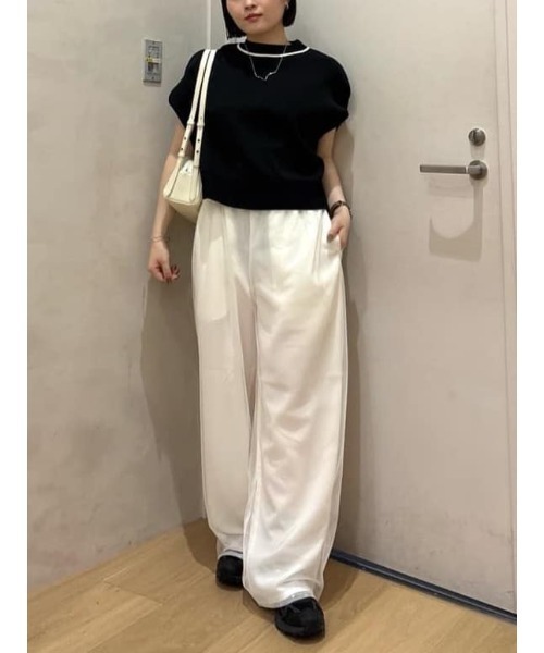 STYLEMIXER（スタイルミキサー） ワイドパンツ パンツ シアー