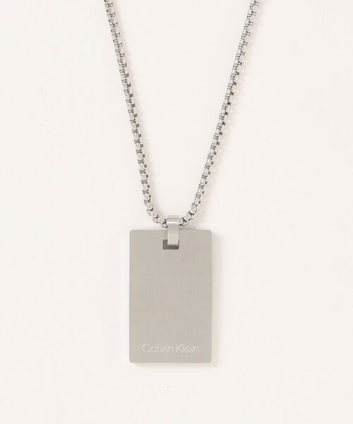   カルバンクライン ネックレス      シルバーカラー ユニセックス / 240001197637 Calvin Klein - CALVIN KLEIN カルバンクライン ネックレス シルバー