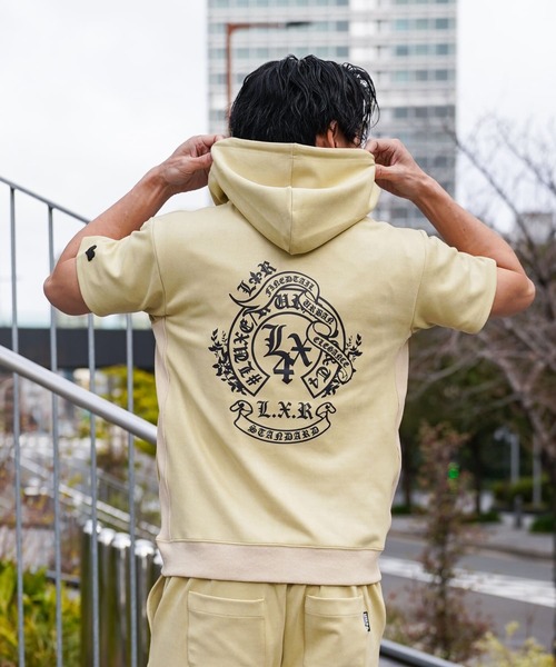 LUXE/R（ラグジュ） パーカー (RM)「LUXE/R」ポリエステル スウェード