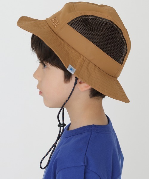 「hakka kids」 「KIDS」ハット M キャメル キッズ_画像2