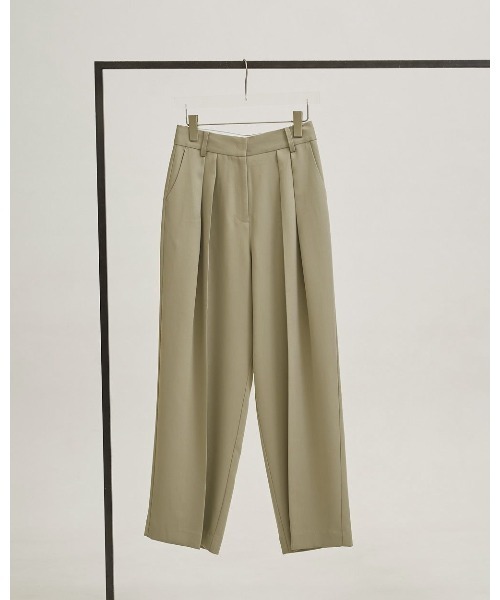 ワイドパンツ パンツ TODAYFUL Tuck Wide Trousers レディースの画像