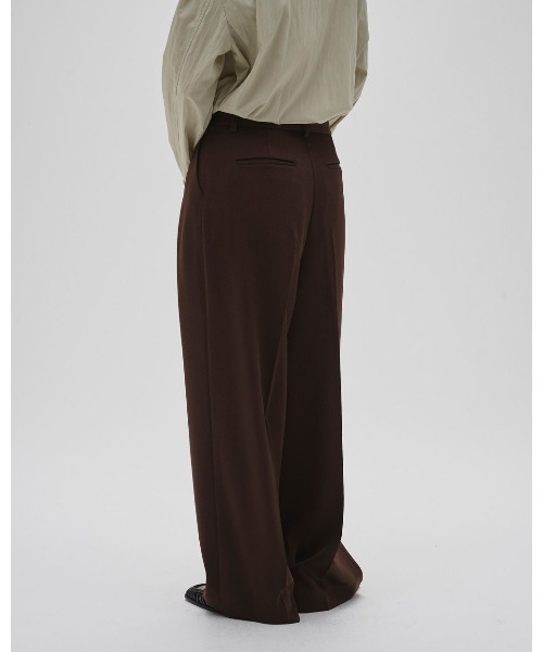ワイドパンツ パンツ TODAYFUL Tuck Wide Trousers レディースの画像