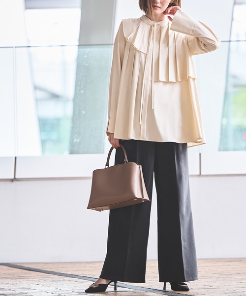 「RUIRUE BOUTIQUE」 長袖チュニック S ブラック レディース_画像4