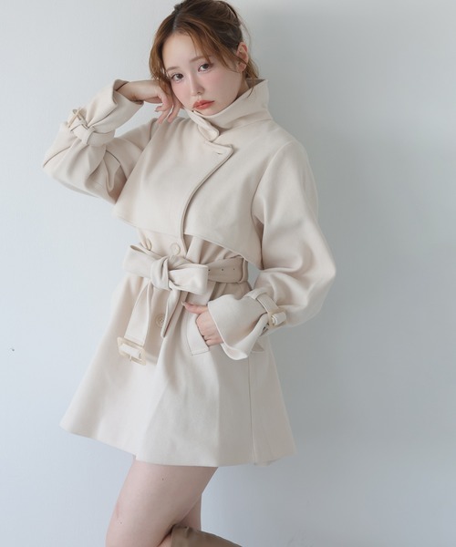 2way スタンダードミドルコート one after another NICE CLAUP コート チェスターコート 「リバイバル