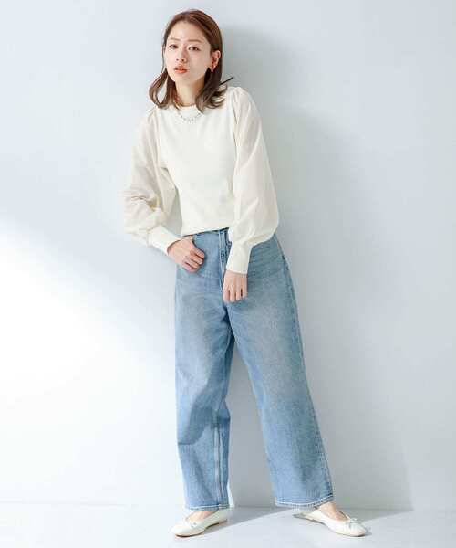 「URBAN RESEARCH Sonny Label」 長袖カットソー FREE ブラック レディース_画像2
