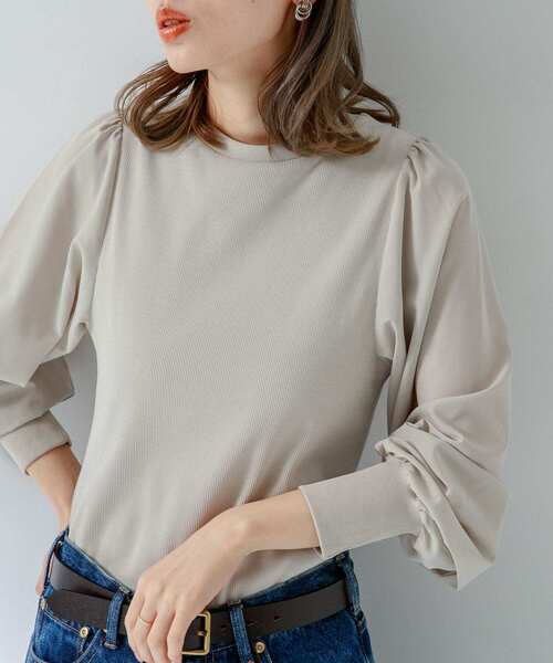 「URBAN RESEARCH Sonny Label」 長袖カットソー FREE ブラック レディース_画像6
