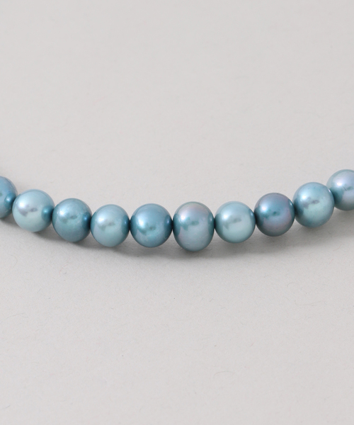 Lilas ネックレス インディゴパール40cmネックレス K10 レディース