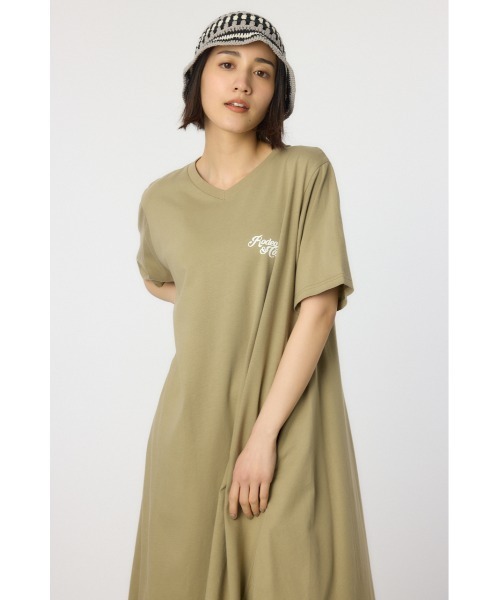 「RODEO CROWNS WIDE BOWL」 半袖ワンピース FREE オフホワイト レディース_画像6