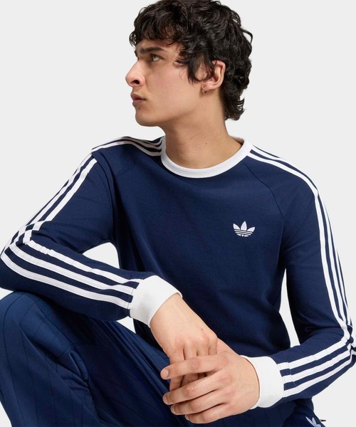 adidas（アディダス） adidas tシャツ スリーストライプス ロング