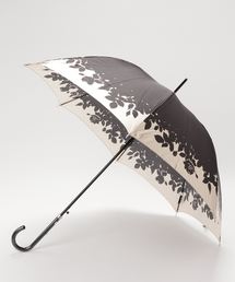 ♥新品タグ付♥　高級　ランバンコレクション　晴雨兼用長傘　薔薇　花　ブルー 雨傘】ランバン コレクション (LANVIN COLLECTION) 薔薇 ロゴ