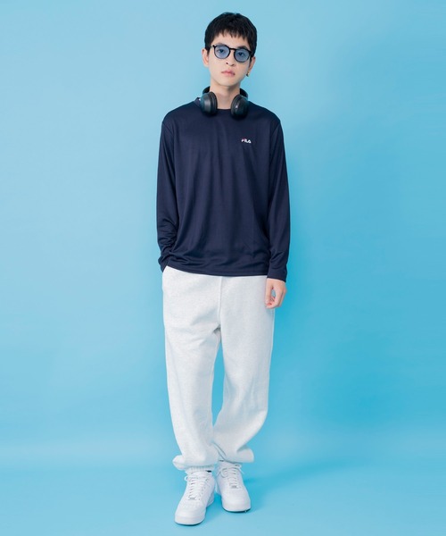 新品　FILA 吸水速乾 長袖ウェア ライトブルー　XL 楽天市場】【40%OFFセール】 FILA フィラ ロンT 長袖Tシャツ t