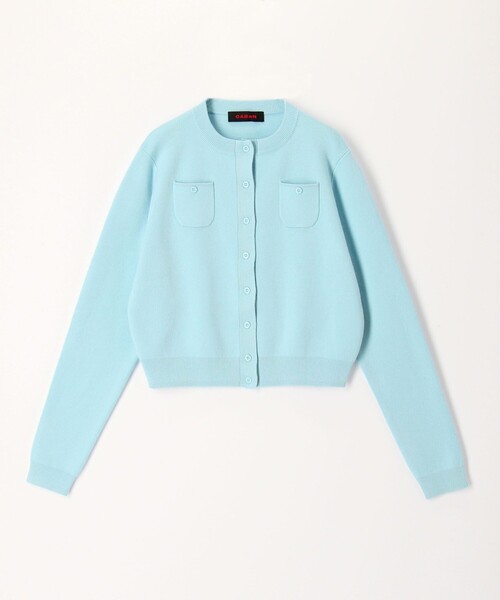CABaN（キャバン） カーディガン コットンカシミヤ クルーネック