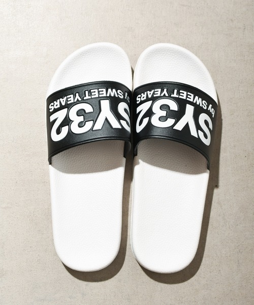 SY32 by SWEET YEARS サンダル 「SY32 YEARS」LOGO SHOWER