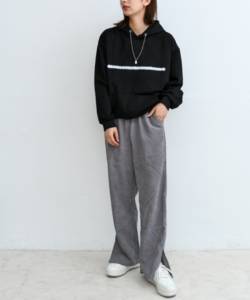 Alite cloth ニット セーター ライン＆ロゴ入りネックレス付き