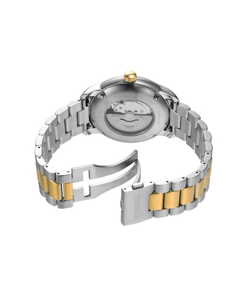 FOSSIL メンズ腕時計（文字盤カラー：ブルー系）｜腕時計、懐中