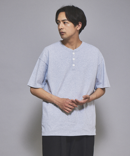 Goodwear（グッドウェア） ヘンリーネック tシャツ 「Goodwear