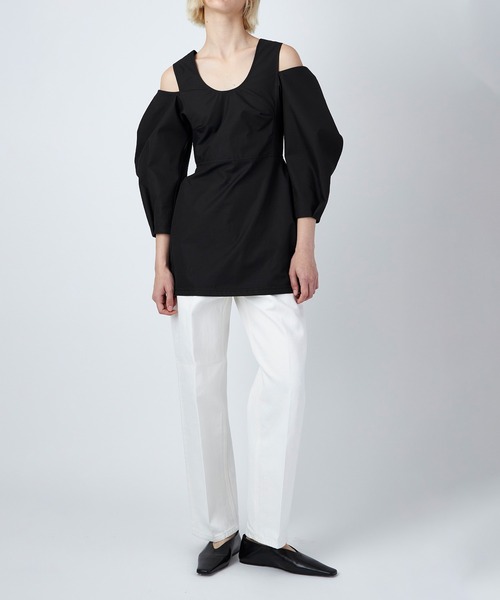 JIL SANDER(ジルサンダー) ブラウス シャツ TOP 36 レディース JIL SANDER(ジルサンダー) ブラウス シャツ TOP 36 レディース