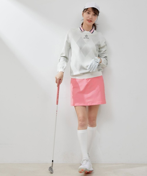 JUN&ROPE' スカート 「撥水」「防透」ボディシエルサイドロゴ