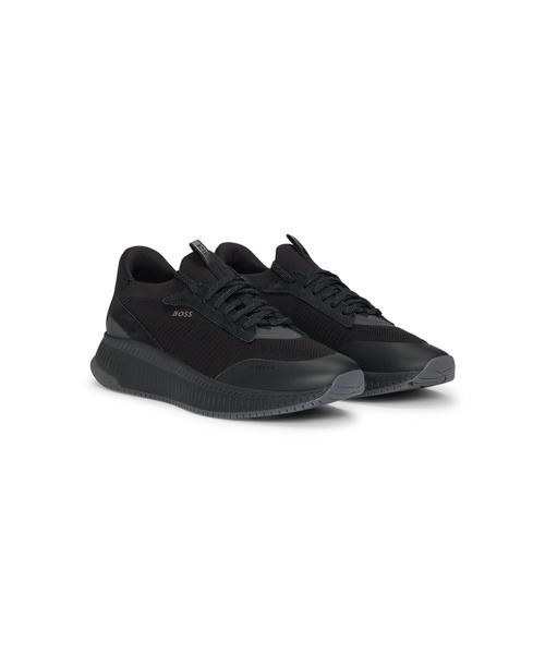 シンプルイズベスト☆【Hugo Boss】TTNM EVO スニーカー BOSS(HUGO BOSS) スニーカー TTNM EVO ニットウェーブアッパー