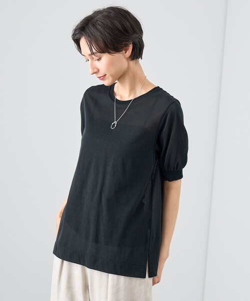 tシャツ プレーティング天竺半袖 プルオーバー レディース