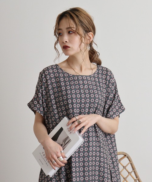 【国内発送】ETRO プリント キャディ チュニックワンピース 三越伊勢丹 | ETRO/エトロ_Women通販 | ワンピース | レディース