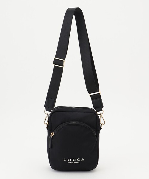 TOCCA(トッカ) ショルダーバッグ美品  - 黒 ストラップ着脱可 美品 TOCCA ショルダーバッグ 斜め掛け レディース トッカ – Rehello